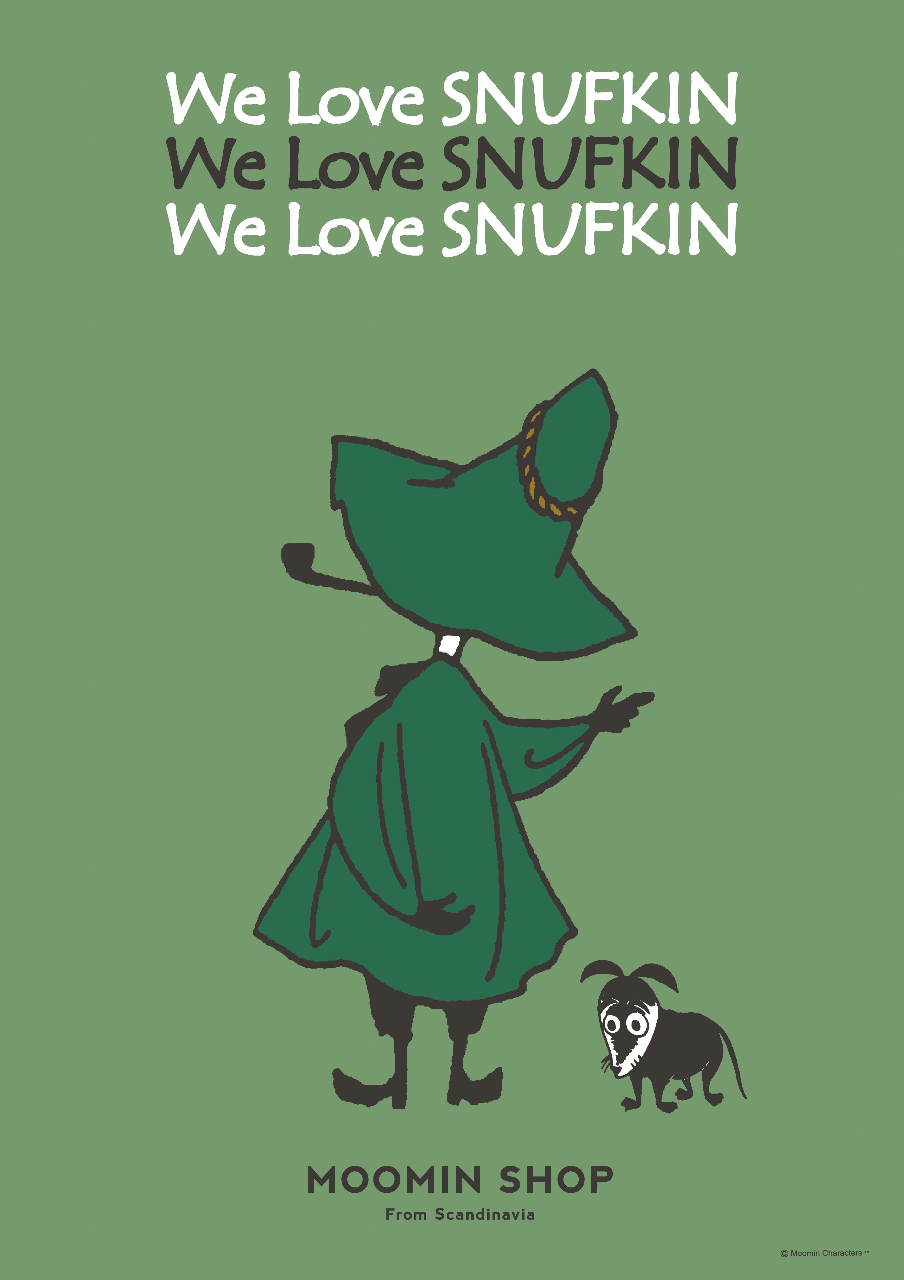 We Love Snufkin かっこいいスナフキンのシリーズが発売です ムーミン公式サイト