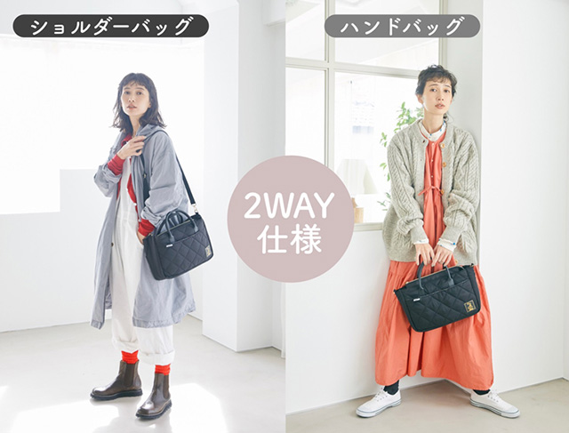 本日発売！超軽量でバツグンに使える2WAYキルティングショルダーバッグ♪ | ムーミン公式サイト