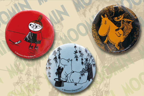 MOOMIN!ムーミン展」限定缶バッチ | ムーミン公式サイト